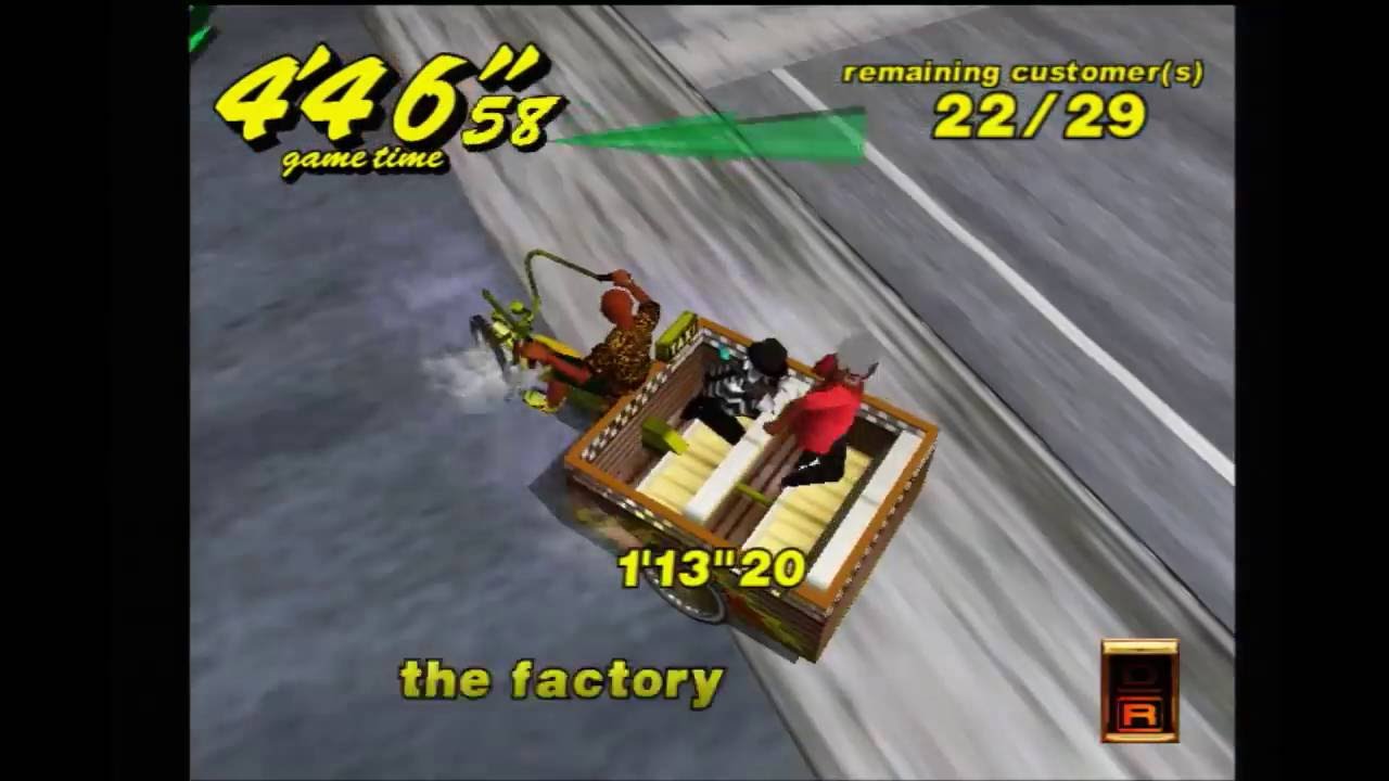 Crazy Taxi 2 (DC): Crazy Pyramid in 18:17 [former WR]