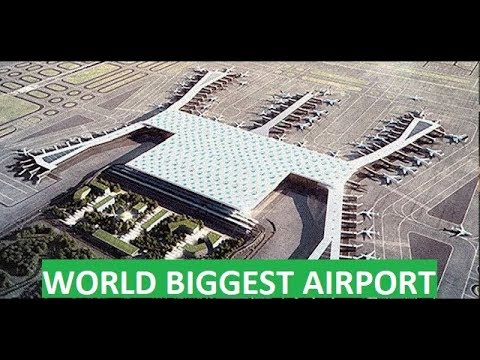 Video: Ang Pinakamalaking Airport Complex Sa Buong Mundo Sa Istanbul Ay Natakpan Ng Isang Higanteng Bubong Mula Sa BEMO