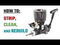 How To: Strip, Clean and Rebuild an RC Nitro Engine