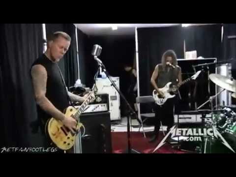 Metallica - My Friend of Misery in Tuning Room [Orion Music Festival June 24, 2012] HD