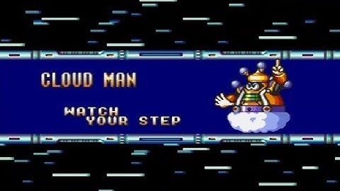 Rockman 7 weather research plant playthrough (Cloud Man) - Perfect Run/No Special Weapons