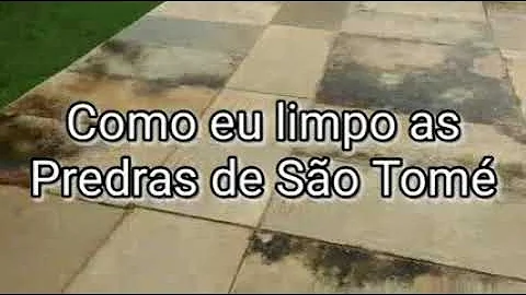 Como limpar a pedra porosa?