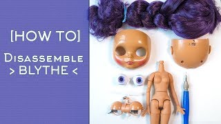 [ How To ] take apart Blythe / disassembling custom by WillStore