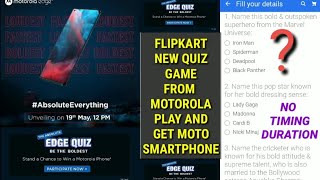 Flipkart motorola edge quiz game play and get moto smartphone screenshot 2