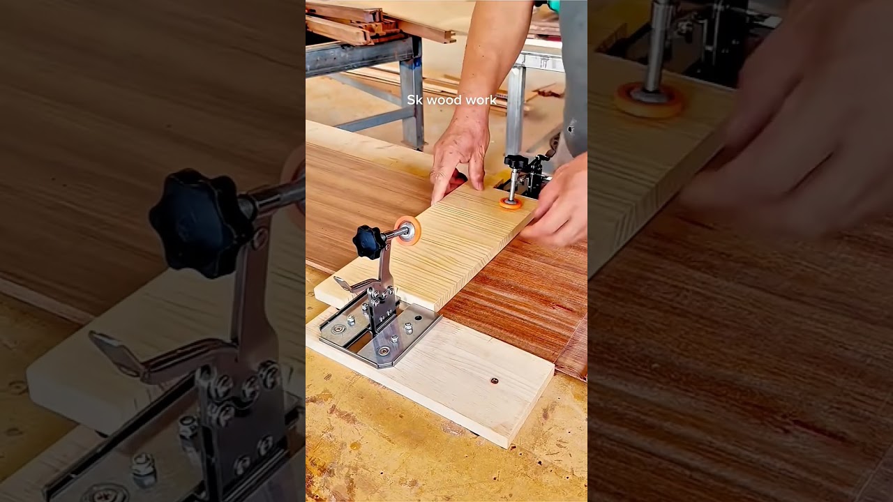 Amazing Woodworking Tool Fast & Easy Wood Clamping Jig.Check out this incredible stainless steel