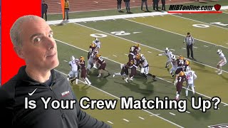 Advanced Football Officiating: Crew Mechanics and Competitive Matchup Situations!