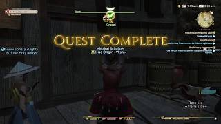 [FFXIV: Stormblood] Heavens on High Side Quest #1: Knocking on Heaven's Door