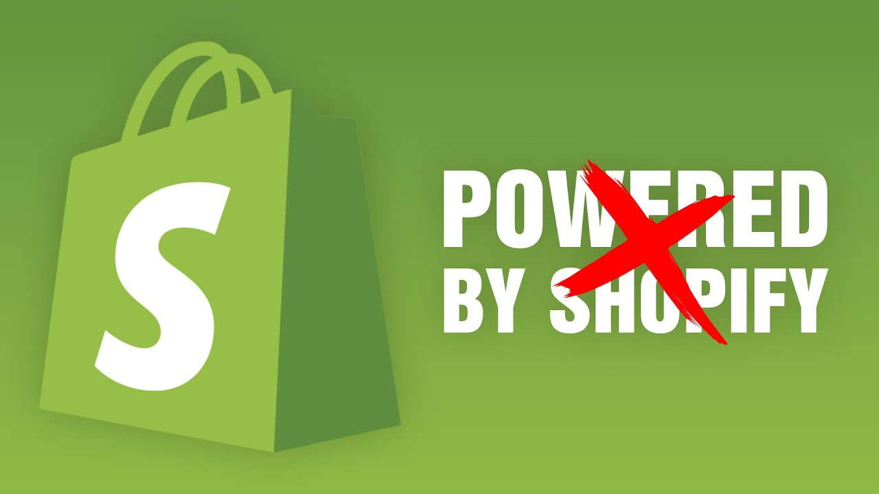 How To Remove Powered By Shopify On Your Shopify Store (EASY 2022)