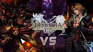 DDFF 012 Tidus lvl 100 vs Feral Chaoslvl 100 No damage