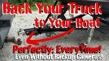 Don’t Have Back Up Cameras? No Worries! Backup to Your Trailer Perfectly, Every Time!