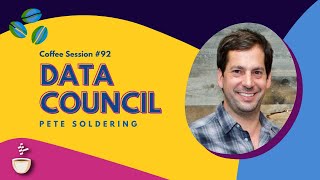 Building the World's First Data Engineering Conference // Pete Soderling //MLOps Coffee Sessions #92