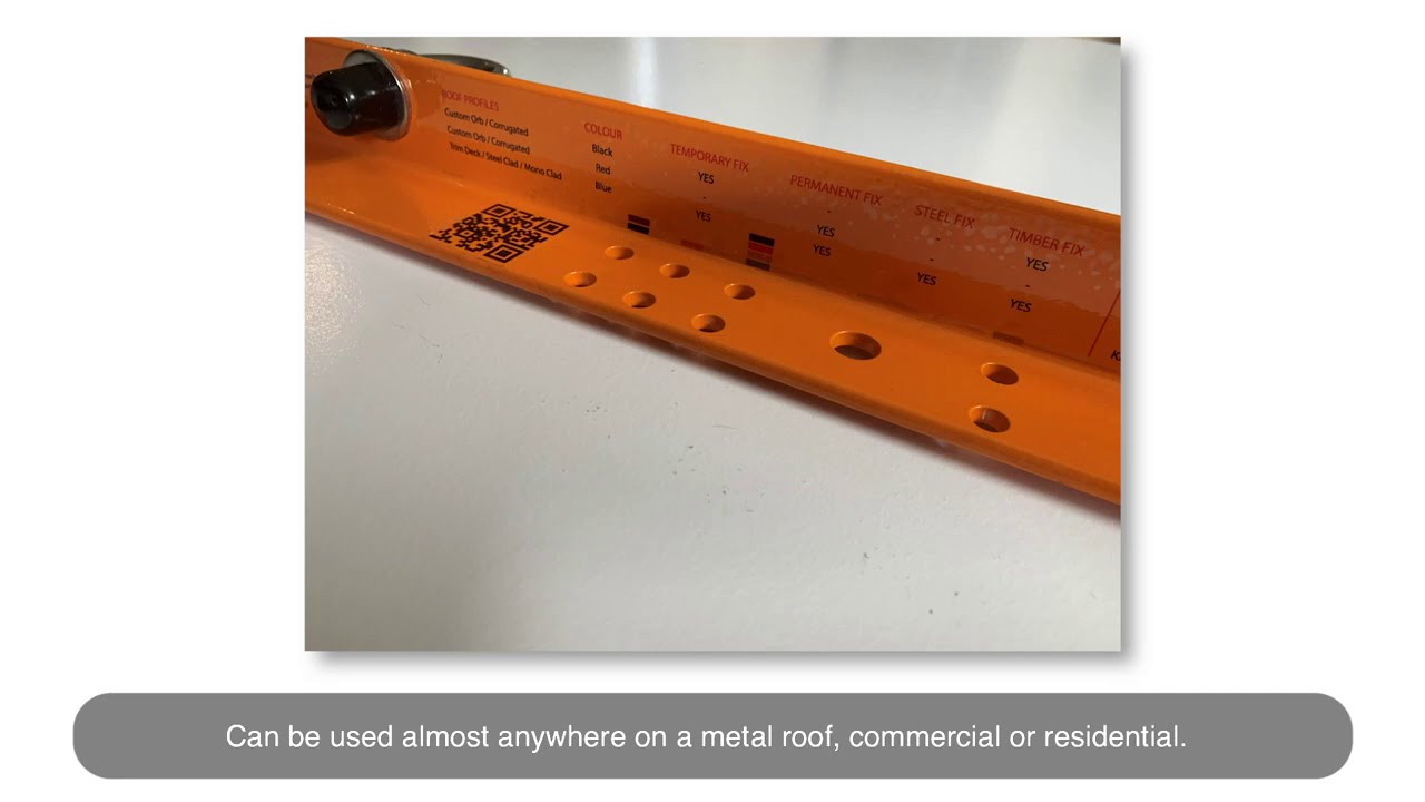 Roof Anchor Adapts to Corrugated, Trimdeck, Spandeck, Klip-Lok 700 & Concrete Fix | ANKAme (2023)