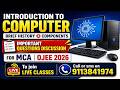 Computer Important Questions Discussion_1 for MCA_OJEE 2026