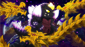 Baby Space Godzilla vs. Void Ghidorah | Godzilla x Kong Supernova - Animation 33