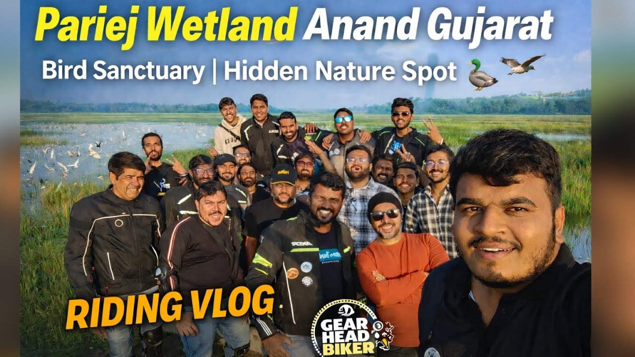 Pariej Wetland Anand Gujarat | Bird Sanctuary Travel Vlog | Hidden Nature Spot 🌿🦆#vlogs 