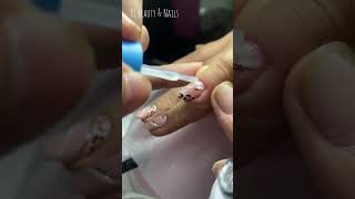 Diseño fácil para uñas #nails #tutorial #beauty #manicure #nail #nailart #naildesign