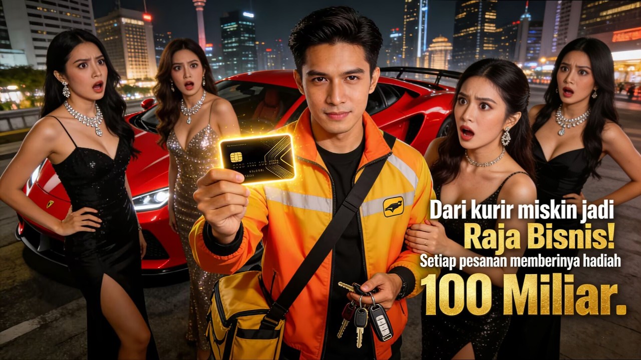 Dari kurir miskin jadi Raja Bisnis! Setiap pesanan memberinya hadiah 100 Miliar.