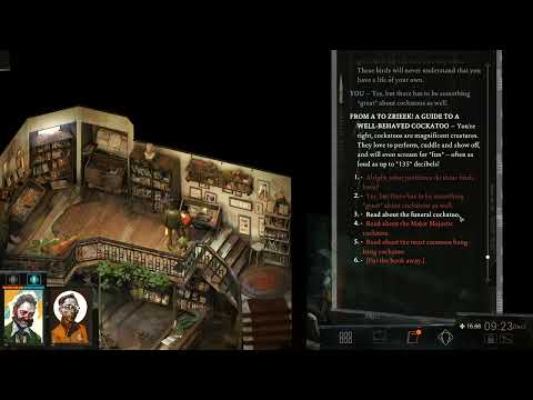 Disco Elysium disses cockatoos for x minutes straight
