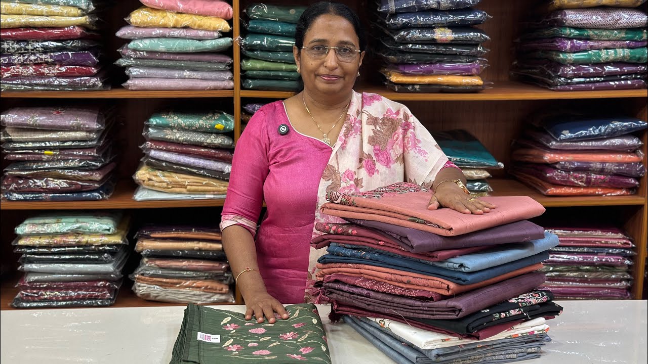 Beautiful Embroidery Sarees Collections- WhatsApp to order 9074244276