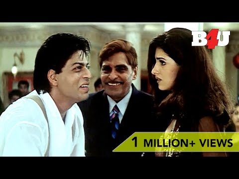 Baadshah Acting As a Blind Guy | Funny Scene | Shahrukh Khan, Twinkle Khanna