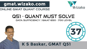 Must Solve Q51 level Question | GMAT 650-700 level Question | GMAT Sets and Statistics