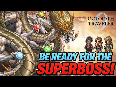 Amatsukami no Orochi COMPLETE boss guide! Be ready the Superboss | Octopath Traveler 0