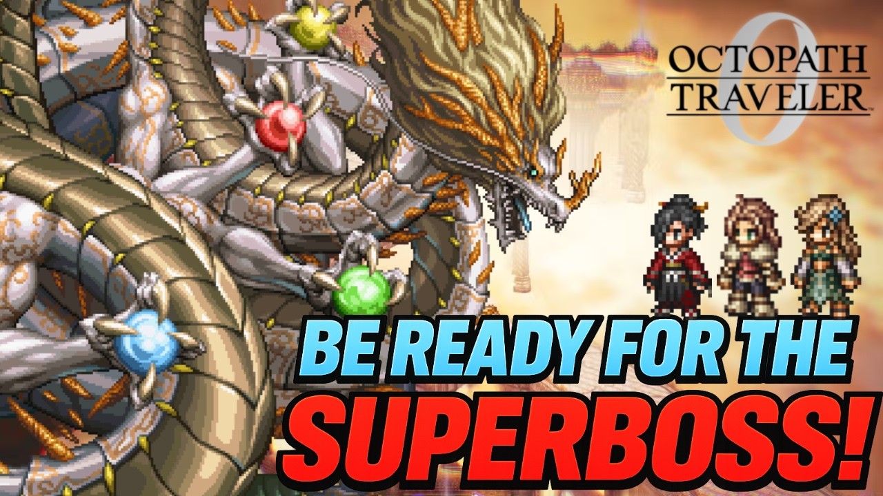Amatsukami no Orochi COMPLETE boss guide! Be ready the Superboss | Octopath Traveler 0