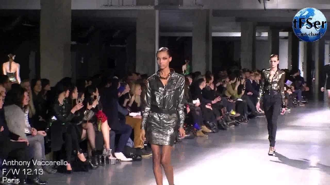 Anthony Vaccarello R-T-W F/W 2012-2013 - YouTube