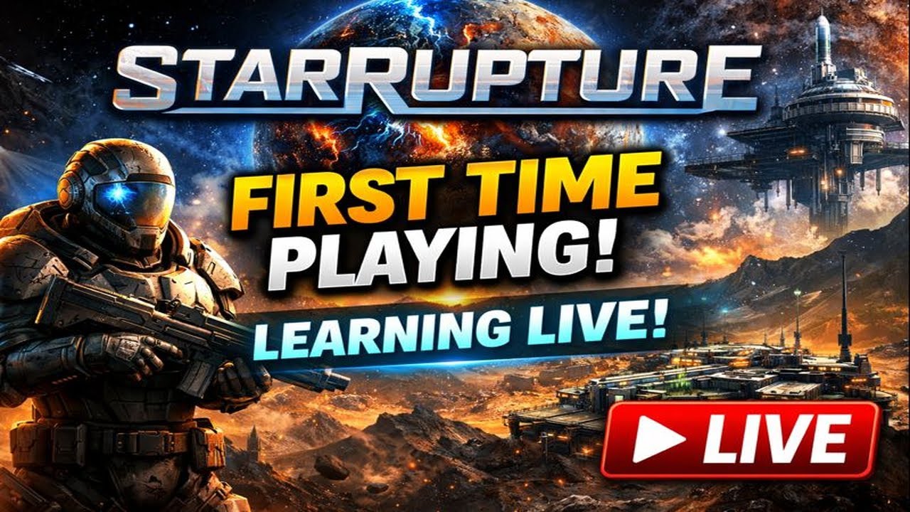 StarRupture LIVE – First Time Playing | Learning the Game with Chat