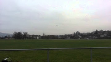 First fixed wing stabilization flight with PX4FMU + PX4IO