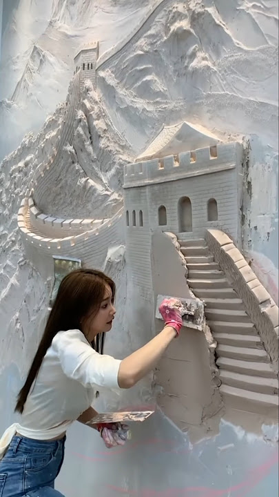 World Famous The Great Wall of China Of Painting 🎨