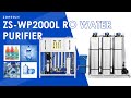 ZONESUN ZS-WP2000L Reverse Osmosis Water Purifier