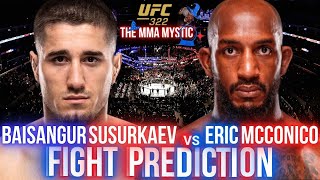 Baisangur Susurkaev Takes On Eric Mcconico Ufc 322 Prediction Top Middleweight Prospect?