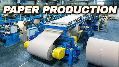 Paper Manufacturing Process 🏭📚 | From Trees to Sheets 🌳🧻