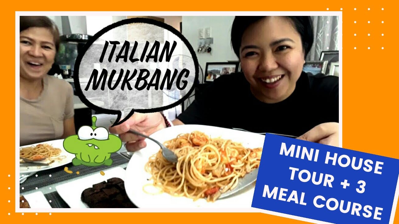 Italian Mukbang House Tour 