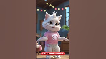 Heart-touching baby cat dance for Apt #shorts #aptdance #aptdancechallenge