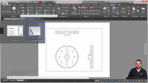 AutoCAD - ModelSpace vs PaperSpace