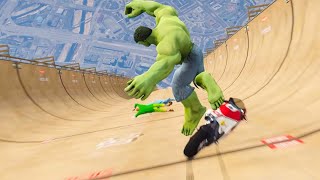 Gta 5 Big Hulk Funny Ragdolls (Funny Moments) Ep.1