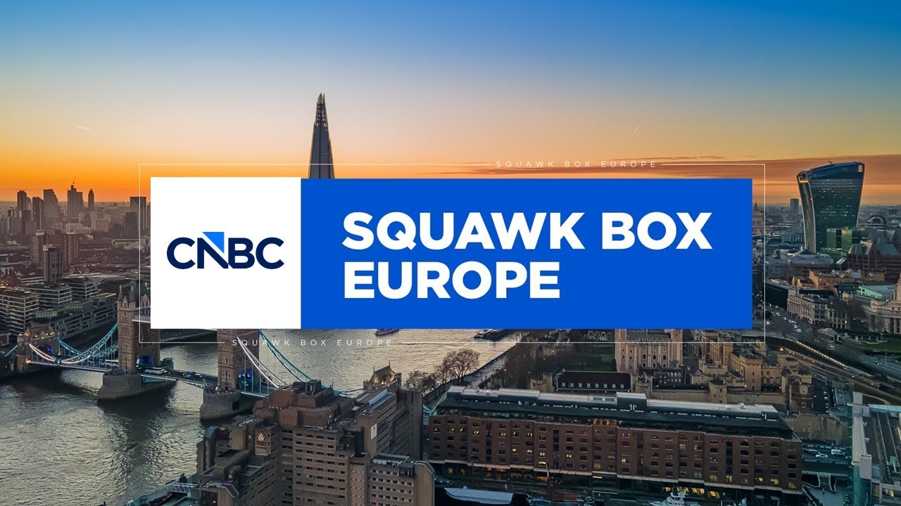 Squawk Box Europe open as of December 15, 2025 | CNBC International Rebrand 2025