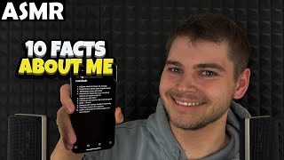 АСМР - 10 FACTS ABOUT ME (RUSSIAN) ASMR Tony Russian