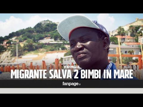 Video: Nessuno Aiuta Un Immigrato Che Sta Annegando