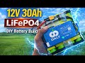 Build a Powerful LiFePO4 Battery Pack 12V 30Ah #12VBattery #LithiumBattery