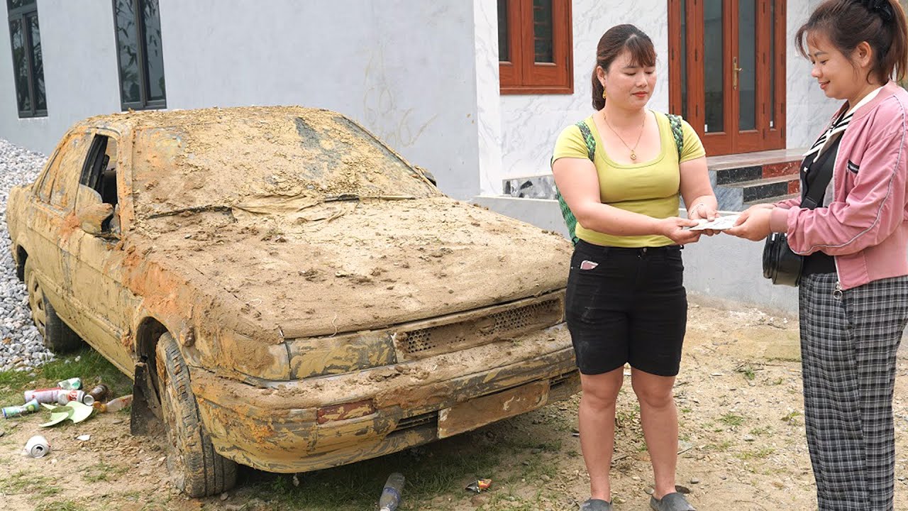 Cleaning Dirtiest Car After Years of Neglect | Detail Clean of Dirty Car