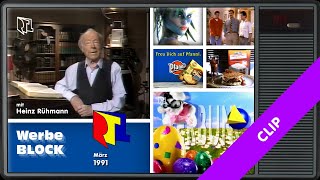Rtl-Werbung März 1991 Mit Heinz Rühmann