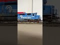 Conrail glidin through. #hoscale #modeltrains #modelrailroad #trains #conrail #shorts