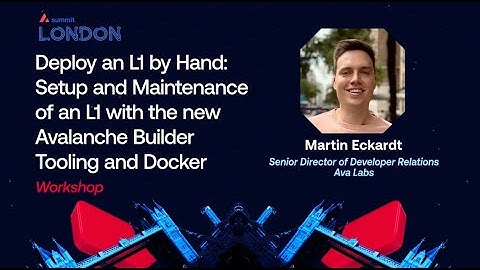 Deploy an L1 by Hand: Setup and Maintenance of an L1 with the New Avalanche Builder Tooling