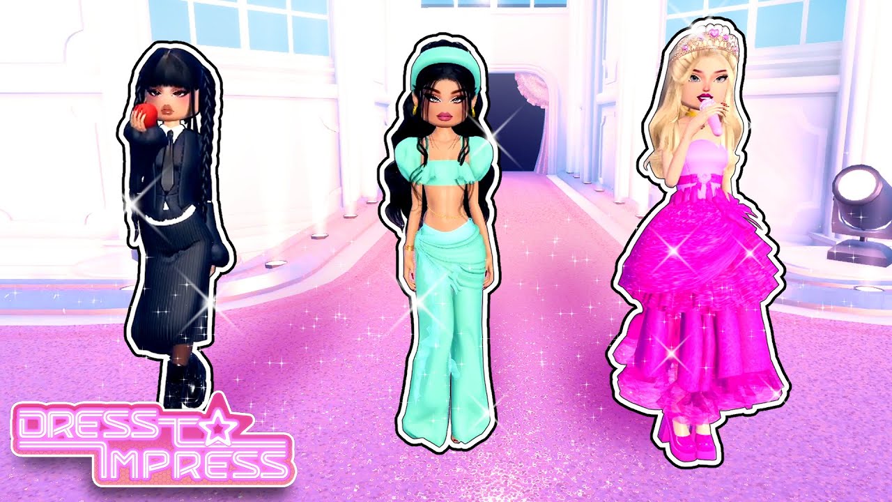 3h NUR FILMCHARAKTERE bei Dress to impress!