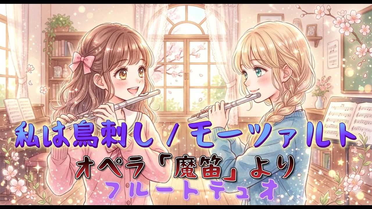 クラシック】モーツァルト／私は鳥刺し【歌劇「魔笛」第1幕より