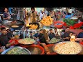 Traditional Ramadan street food in Afghanistan | chapli kabab | Channa | Lassi | Chatni | Chaat