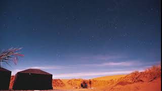 Timelapse, Sunset, Desert, Mountain HD Video Clip | No Copyright